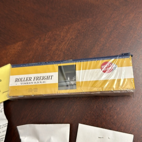 Vintage HO Train Box Car Timken Co. Roller Freight - Picture 5 of 10